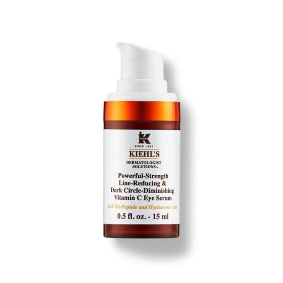 NWT Kiehls Powerful-Strength Dark Circle Reducing Vitamin C Eye Serum - Picture 1 of 3